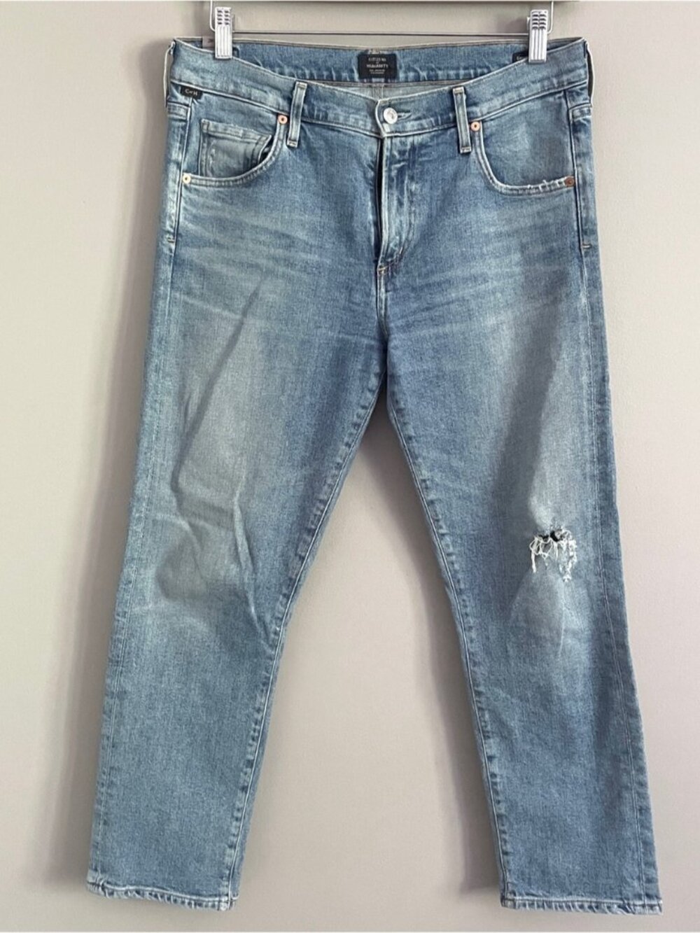 Citizens of Humanity Emerson Slim Fit Boyfriend Jeans in Meadow - 28" - Picture 2 of 13